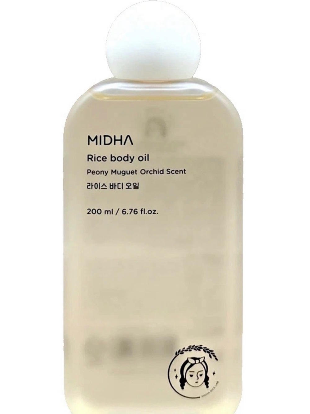 Rice Body Oil – Cream Scented Peony Muguet Orchid
